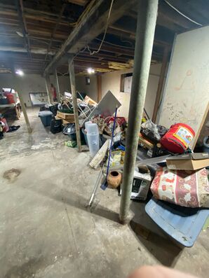 Before & After Basement Cleanout in Freeport, NY (1)